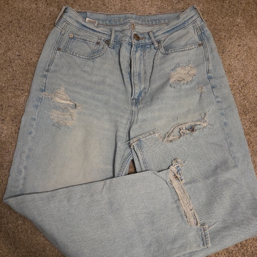 American Eagle Outfitters Light Blue Denim